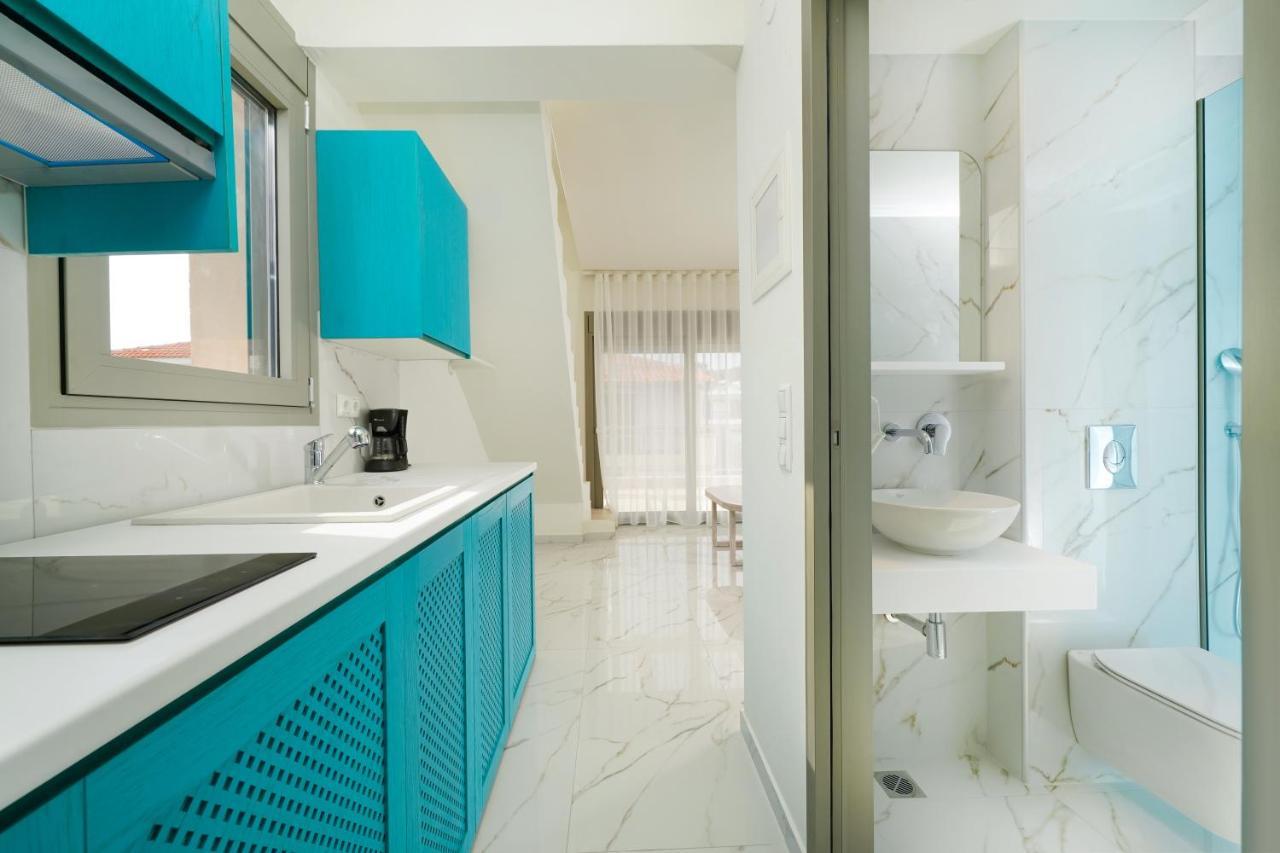 Athina Palace Luxurious Appartments Potos Esterno foto