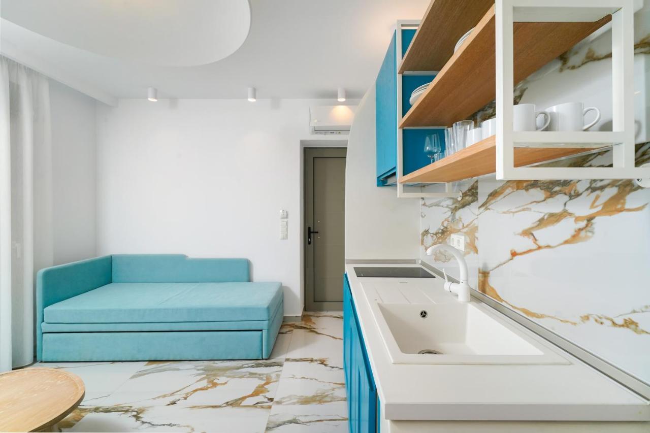 Athina Palace Luxurious Appartments Potos Esterno foto
